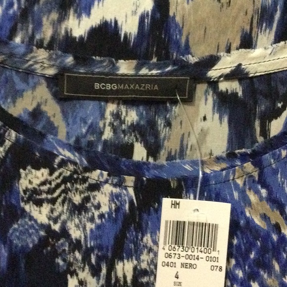 NWT 100% silk BCBG MaxAzria dress - Picture 8 of 8